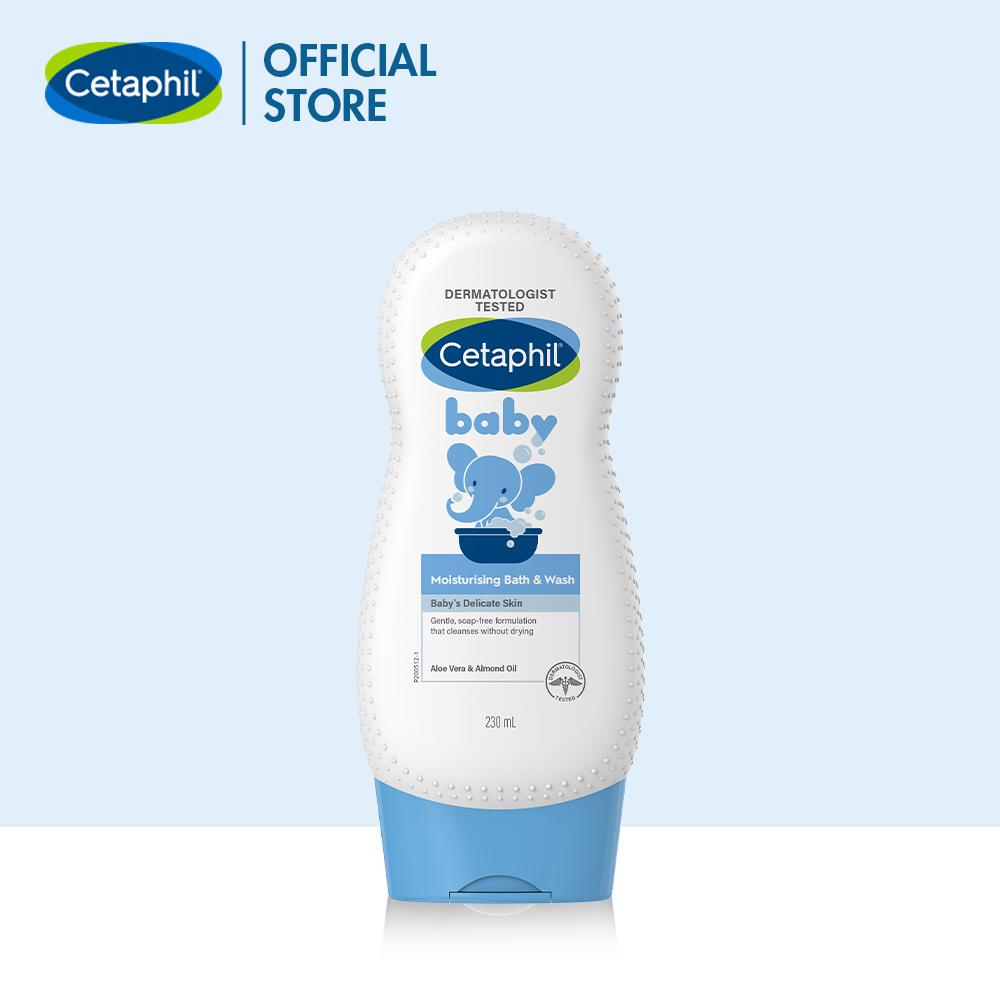 Cetaphil baby moist bath & store wash 230ml